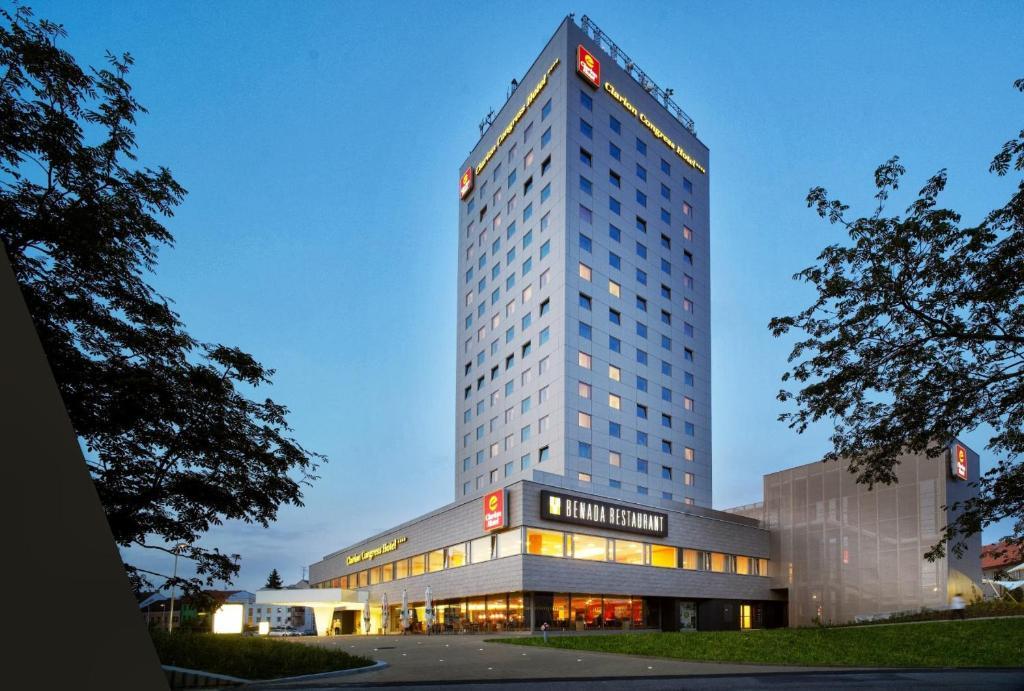 Clarion Congress Hotel Ceske Budejovice Exterior foto