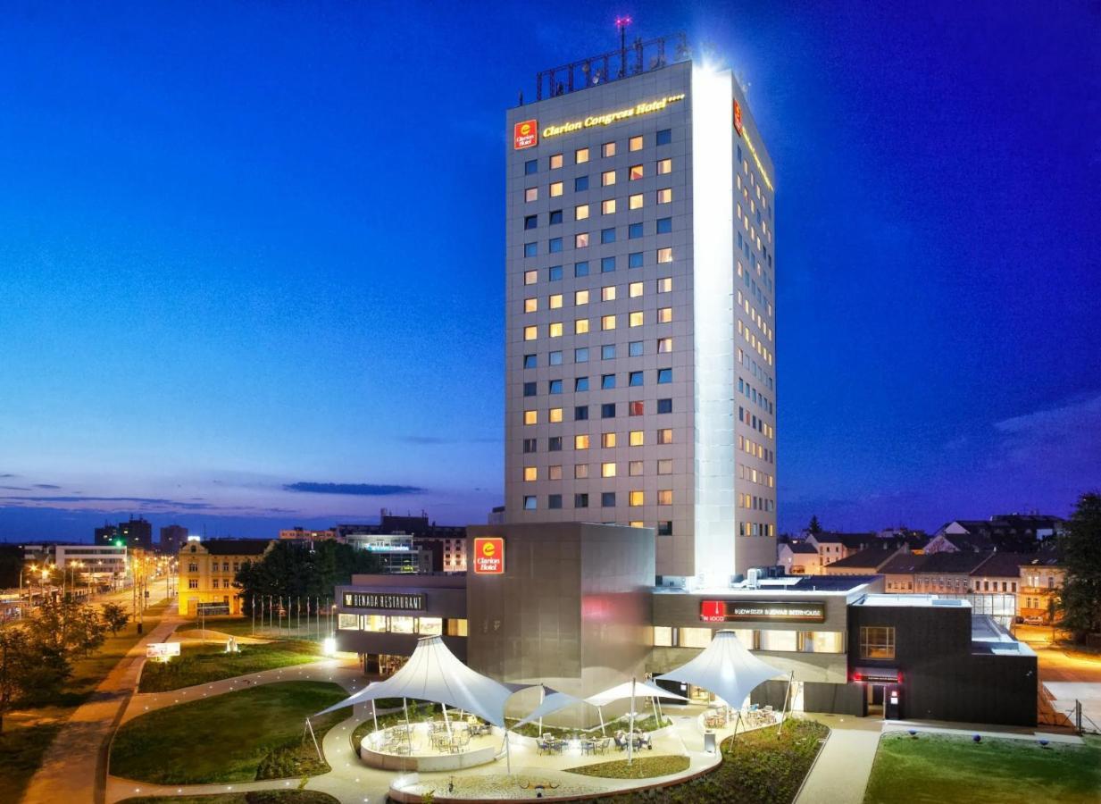 Clarion Congress Hotel Ceske Budejovice Exterior foto